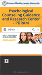Mobile Screenshot of pdram.emu.edu.tr