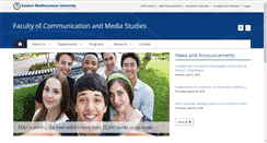 Desktop Screenshot of fcms.emu.edu.tr