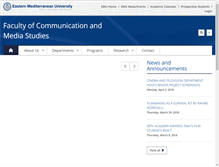 Tablet Screenshot of fcms.emu.edu.tr