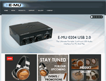 Tablet Screenshot of emu.com