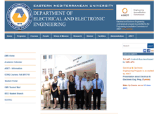 Tablet Screenshot of ee.emu.edu.tr