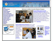Tablet Screenshot of ebank.emu.edu.tr
